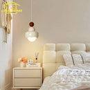 French Design Atmosphere Fashion Cream Wind Pendant Lights LED E27 Resin/Glass Hanging Lamp