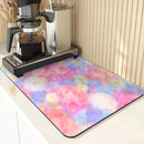 Floral Pattern Kitchen Coasters Set by Ljojo