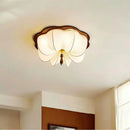 Ljojo Wabi Sabi Pleated Fabric E27 Pendant Lights Medieval Retro Bedroom Chandelier