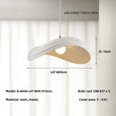 Ljojo Minimalist Chandelier Wabi Sabi E27 LED Pendant Light for Dining Room & Living Room