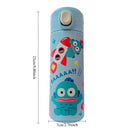 Cartoon Pattern Stainless Steel Thermal Cup by Ljojo: Portable Coffee Cup for Hot/Cold Drinks