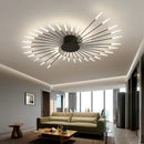 Ljojo Modern Minimalist Metal Master Bedroom LED Ceiling Lamp Nordic Restaurant Dinning Room