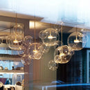 Italian Design Glass Bubble Pendant Light Chandelier for Living Room by Ljojo