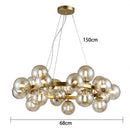 Ljojo LED Pendant Light Chandeliers for Modern Living and Dining Room Lighting