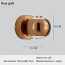 Modern Luxury Chrome LED Wall Lamp Living Room Sconce by Ljojo - Elegant Indoor Wall Light