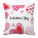 Heart Print Pillowcase for Home Decor by Ljojo - Love Cushion Cover