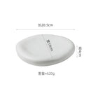 Ljojo Matte Ceramic Irregular Plate Set for Molecular Cuisine and Sushi Dining