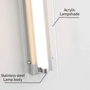 Ljojo Minimalist Long Wall Lamp for Modern Living Spaces