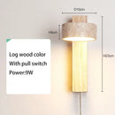 Minimalist Stone Led Wall Lamp Ljojo for Bedroom Dining Room Living Room Home Decor Wall Light