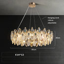 Italian Postmodern Glass Pendant Light Fixture by Ljojo - Elegant Feather Design for Luxurious Living Spaces