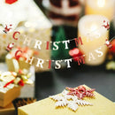 Ljojo Merry Christmas Hanging Banner Ornament: Xmas Home Decoration & Party Gift