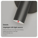 Ljojo LED Wall Lamp Adjustable Rotation Backlight 5W