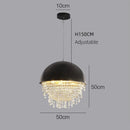 Ljojo Luxury Crystal Chandelier Pendant Lights for Home Dining Room Decor