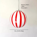 Glass Lollipop Pendant Light LED Room Lustres Cafe Soft Deco Hanging Lamp by Ljojo