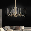 Ljojo Luxe Bar Dining Room Chandelier - High-End Crystal Light