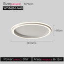Ceiling Lamps - Modern Round Minimalist LED Lamp for Bedroom Study All Room by Ljojo