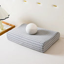 Ljojo Memory Foam Pillow Neck Protector Orthopedic Thai Latex Ice Cooling Pillow