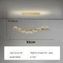 Nordic Led Chandelier Luxury Pendant Light for Kitchen Living Room Home Decor by Ljojo