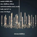 Ljojo Luxe Bar Dining Room Chandelier - High-End Crystal Light
