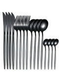 Ljojo 16-Piece Gold Cutlery Set Stainless Steel Tableware Kit