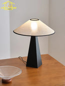 LED French Medieval Atmosphere Table Lamp Solid Wood Designer Desk Light Ljojo