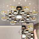 Nordic Dimmable Starry Sky Led Pendant Lights - Modern Bedroom & Living Room Decor | Ljojo