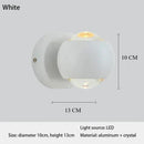 Modern Luxury Chrome LED Wall Lamp Living Room Sconce by Ljojo - Elegant Indoor Wall Light