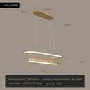 Modern Gold Black Dimmable Led Chandelier for Kitchen Dining Room - Ljojo Home Design Lusters