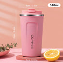 Ljojo 304 Stainless Steel Thermos Tumbler Double Wall Insulated Coffee Mug - 510ML