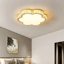 Crystal Round Ceiling Lamp Light for Living Room Luxury Bedroom Study Room by Ljojo