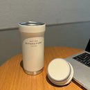 Ljojo 420ml Stainless Steel Coffee Thermos Tumbler - Portable Insulated Travel Cup