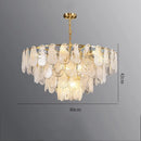 Ljojo Luxury Cloud Glass Chandelier for Living Room and Bedroom