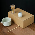 Ljojo Matcha Tea Set with Bamboo Whisk & Bowl for Tea Lovers