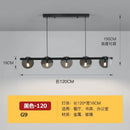 Modern Kitchen Island Chandelier Light Fixture by Ljojo - Stylish Dining Room Pendant Lamp