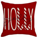 Ljojo Merry Christmas Pillow Cover for Festive Home Decor