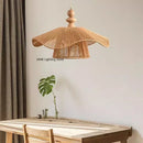 Wabi Sabi Style Hemp Rope Pendant Lamp for Homestay with Ljojo