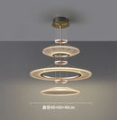Ljojo Modern Minimalist Luxury LED Chandelier Acrylic Pendant Light for Home Decoration