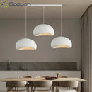 Ljojo Modern Nordic Brim Resin LED Pendant Light Chandelier for Home Decor