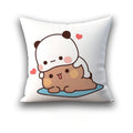 Ljojo 45x45 Cushion Cover, Cute Square Pillowcase, Birthday Wedding Gift