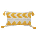 Chenille Tufted Boho Pillow Case with Tassels - Ljojo Brand