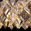 Ljojo Luxury Crystal Living Room Chandelier Pendant Light Fixture Glass Indoor Lighting