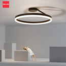 Ljojo LED Ring Ceiling Chandelier for Home Décor Lighting