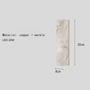 LED Wall Light Modern Marble Sconce | Bedroom Dining Room Art Deco | Ljojo