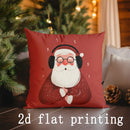 Christmas-themed Digital Printed Pillow Covers by Ljojo - Perfect for Sofa, Bedroom, Car