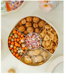 Ljojo Luxury Fruit Tray Candy Box Nut Dried Fruit Snack Storage