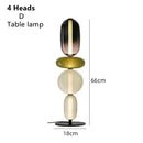 Italian Design Candy Floor Lamp Led Table Desk Light with Glass Shade by Ljojo
