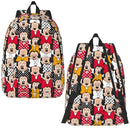 Ljojo Mickey Mouse Backpack for Kids | Kindergarten School Book Bag, Boy Girl Daypack