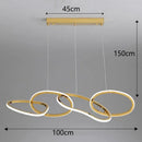 Modern LED Pendant Light for Living Room Dining Kitchen - Ljojo Luxe Chandelier