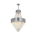K9 Crystal Gold Chrome Chandelier - Luxury LED Ceiling Fixture for Living Room by Ljojo