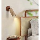LED Stone Spotlight Wall Lamp Modern Travertine Bedside Reading Light by Ljojo